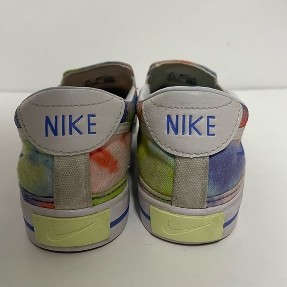 Nike Court Legacy Tie-Dye Canvas Slip-On Sneakers Women\'s 6.5